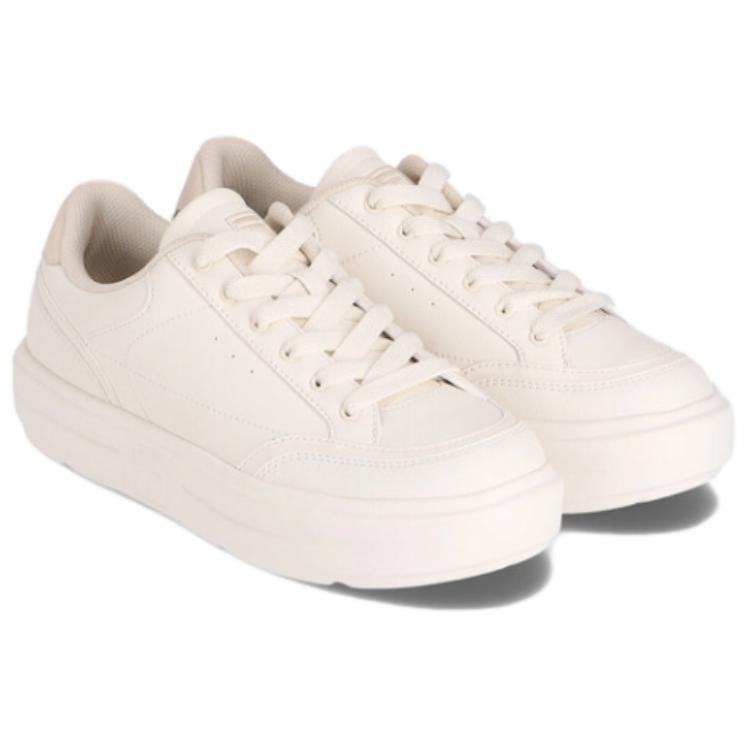 FILA Funky Tennis 1998 Synthetic Leather Comfortable Versatile Low-Top Tennis Shoes Unisex sneaker Beige FS261TN03X002101