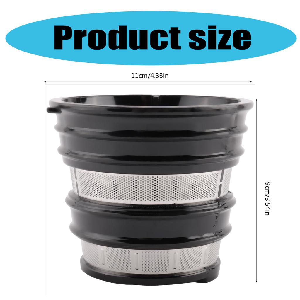 Stainless Steel Juicer Filter Screen For JE-B01B JE-B02B JE-B03B JE-B05B Juicer Clear Smooth Juice Every Time