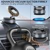 Vacuum/Drip Gel Magnet Phone Bracket Multi-angles Adjustment Strong Magnetic Suck Design Foldable Car Holder For Navigation