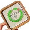 High Quality Imperial Green Vitreous Body Natural Green Chalcedony Strawberry Crystal Design Bracelet Bracelet