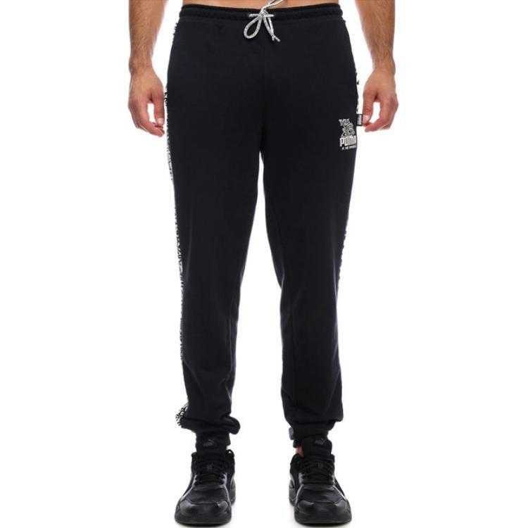 PUMA x Mr Doodle Pants 'Black White' Men's 59865051