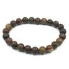 8mm Natural Picasso Jasper Gemstone Beads Partywear Bracelet 7.5" Handmade Jewelry For Birthday Gift RBB-59