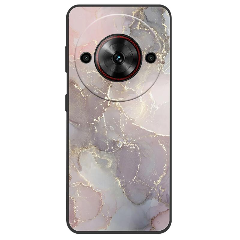

For ZTE Blade A75 5G Case Marble Soft Matte Silicone Back Cover For ZTE BladeA75 5G Full Coverage Phone Shell A 75Capa For ZTE Blade A75 5G