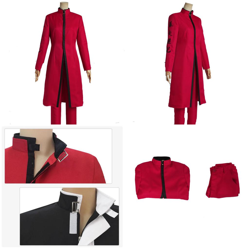 Tokyo Bankai Avengers Chief Kurokawa Izona Majestic Cosplay Costume Set For Festivals