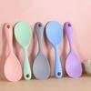 Hanging Silicone Rice Spoon Kitchen Ladle Non-stick Saucepan Electric Rice Cooker Cooking Scoop With Holes Household Items