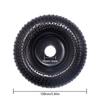 Wood Shaping Sanding Disc, Tea Tray Carving Buffing Pad, Angle Grinder Wood Carving Burr Disc Polishing Wheel