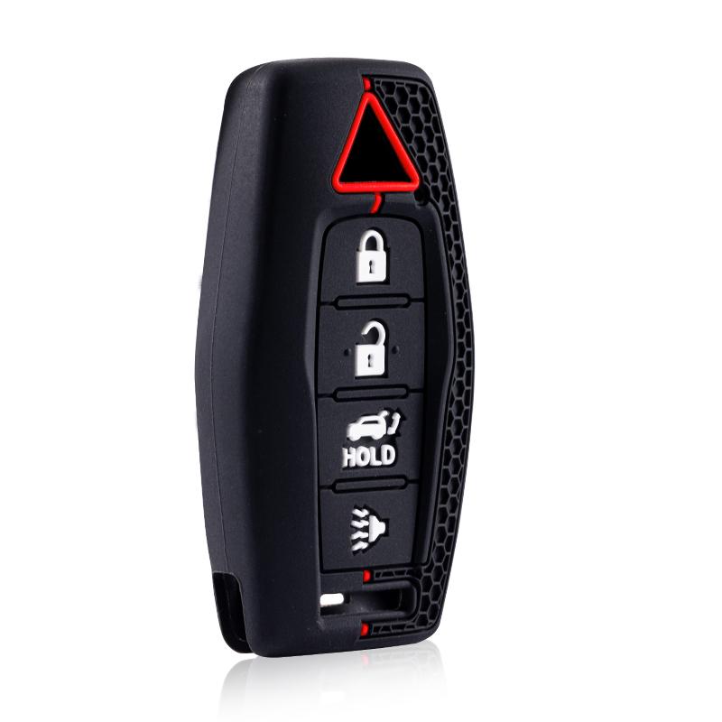 Auto Shell Fob Holder For Mitsubishi Outlander    Silicone Car Key Cover Case Keyless Protector Accessories