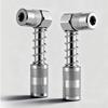 Grease Gun Nozzle 90 Degree Heavy Duty Alloy Steel Leak Proof for Narrow Space Home Garage Repair Use