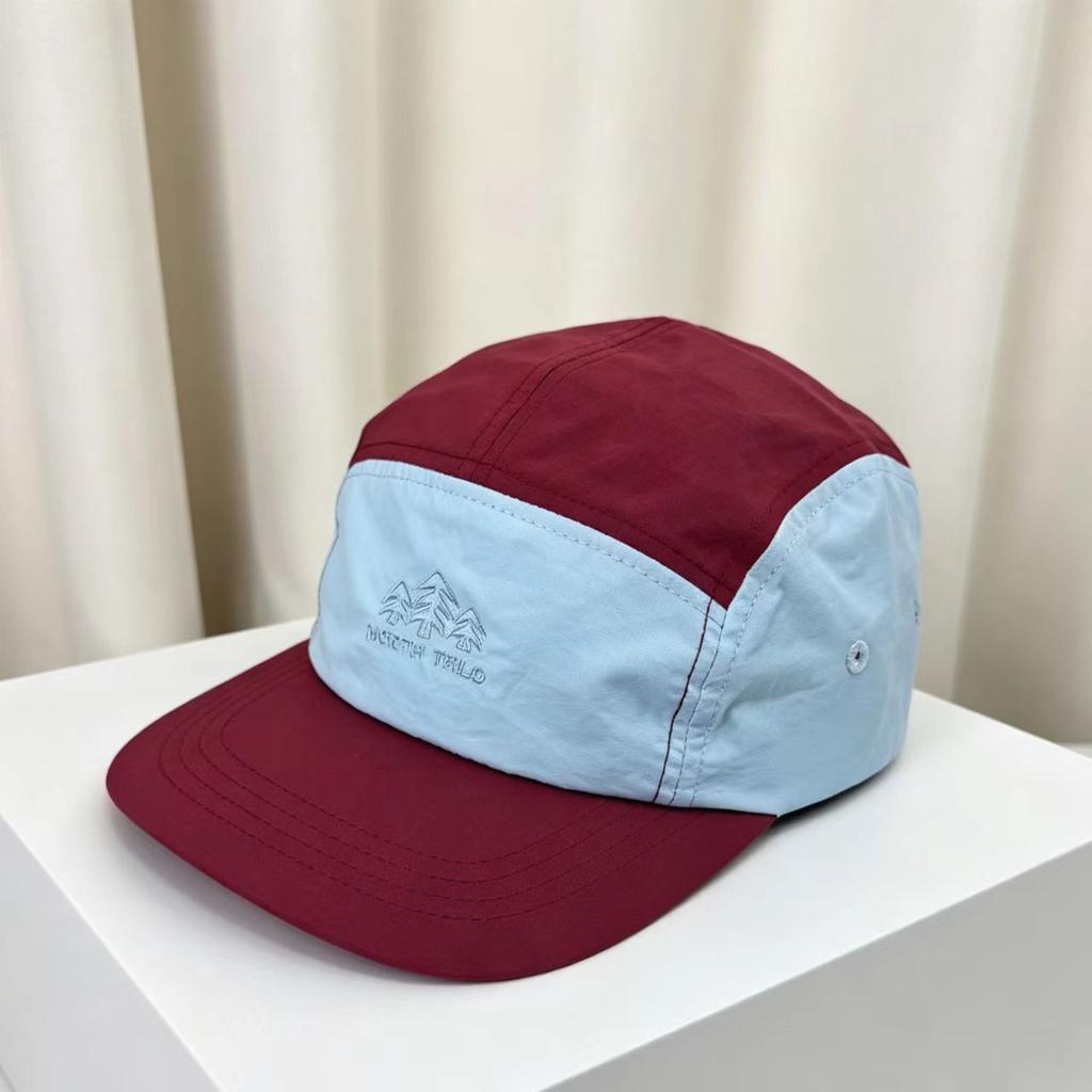 Forest embroidery quick-drying cap female summer light and breathable face small versatile big head circumference sun protection visor