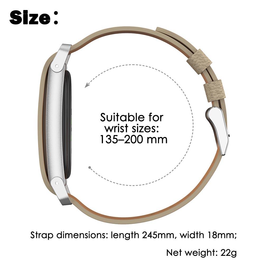 Leather Strap for Google Fitbit Air Band Fitness Tracker Sport Replacement Band Unisex Wristband for Google Fitbit Air Accessory