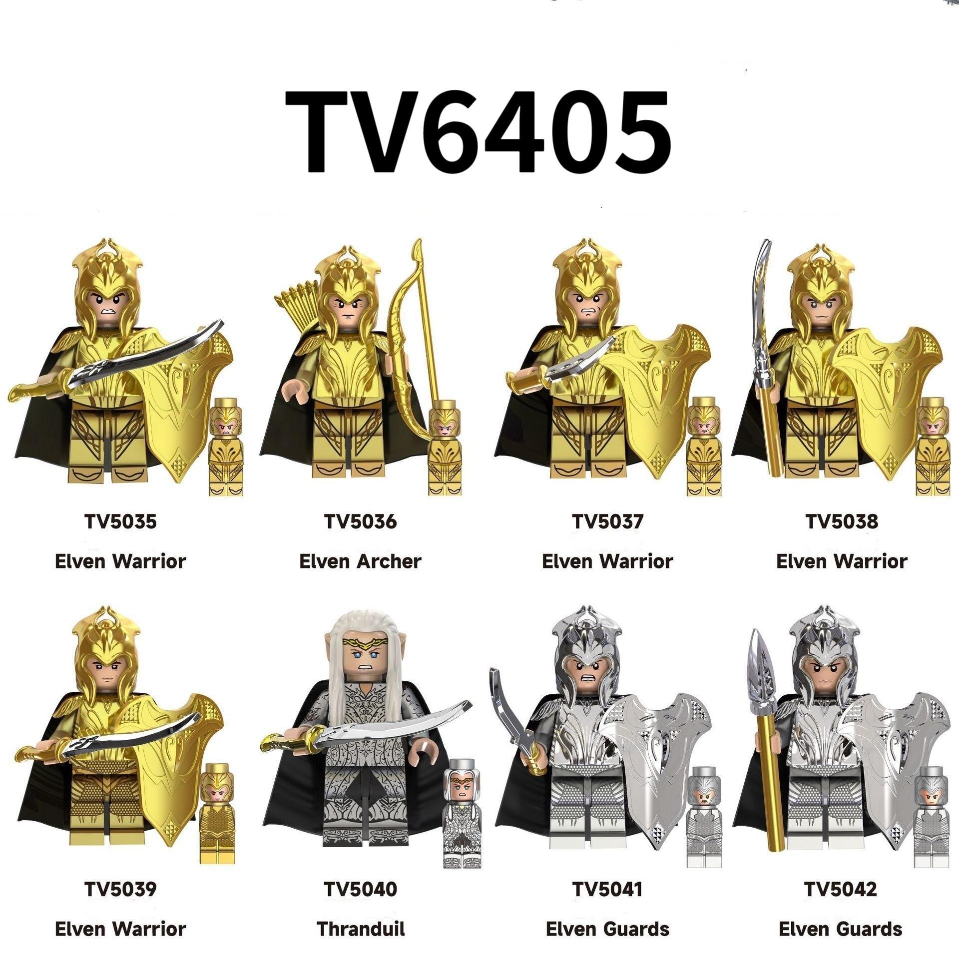 High-Quality Thranda High-Quality Elf High-Quality Warrior High-Quality Assembly High-Quality Building High-Quality Block Decorative Figure
