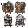 Wooden Reading Tracker Halloween Book Read This Year Counter, Ghost Bookstore Counter with Number, Table Sign Decoration, Gift for Bookworms