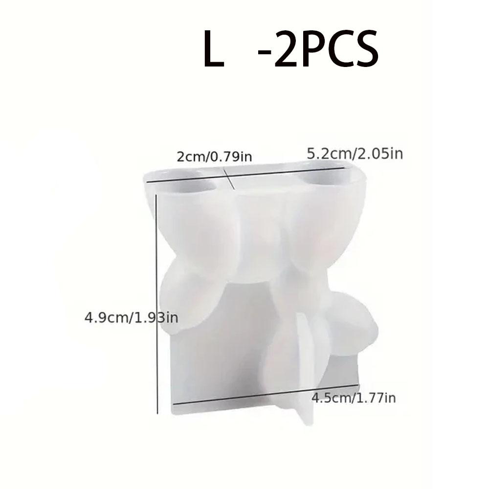 2Pcs 3D Silicone Mold for DIY Candle Making Balloon Dog Stereoscopic Resin Gypsum Aromatherapy Candle Decoration