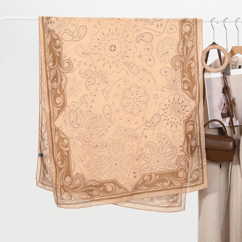 

Ретро Звездное Небо Принт Кешью Женский Шарф Модный Универсальный Весенне-Летний Пляжное Полотенце Электронная Коммерция Новые Продукты Above 175cm