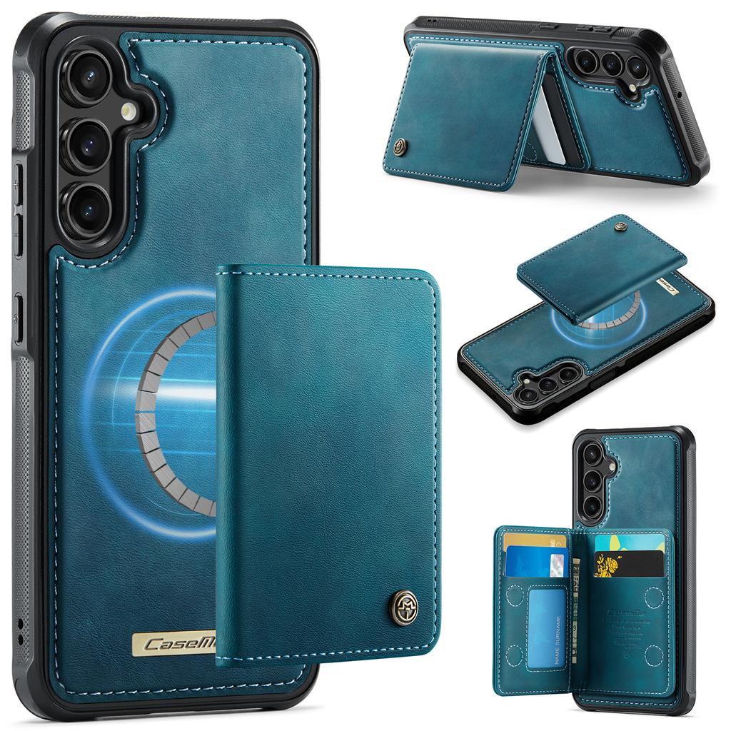 For Samsung Galaxy A54 5G Magnetic Case CASEME ME80 Series Leather PC TPU Phone Cover with Detachable Wallet