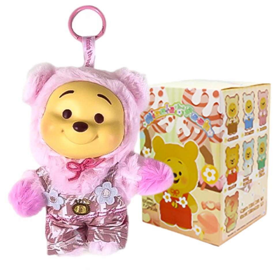 

New Miniso Winnie The Pooh Candy Series Blind Box kawayi Vinyl Face Pendant Pupu Bear Doll Fashion Trend Toy Kids Gift