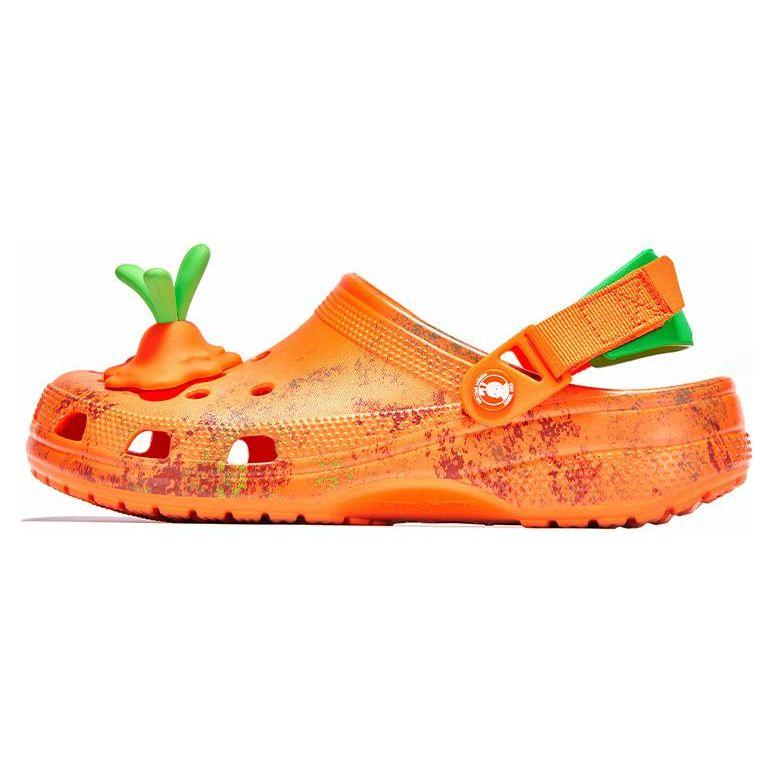 

Crocs Melting Sadness X Классические клоги Год Кролика Ограниченная серия Спортивные клоги Унисекс клоги Оранжевый 208758-810 43-44