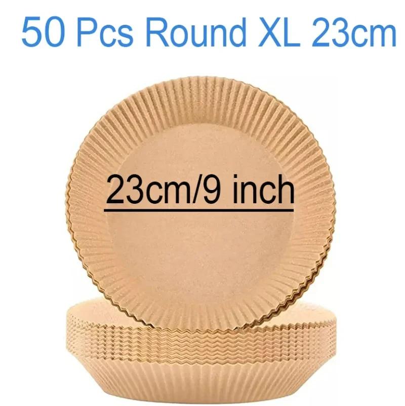 

50-300 шт. Бумага для выпечки во фритюрнице для тарелки для барбекю Квадратный противень Коврик 23/20/16 см Бумага для фритюрницы Маслостойкая Одноразовая бумажная подкладка