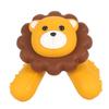 Lion Shape Baby Teether Toys Washable Soft Silicone Infant Chew Toys Newborn Oral Motor Training