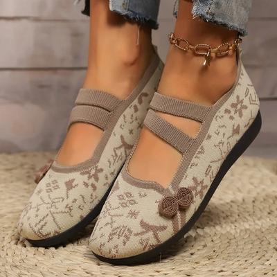Shoes for Women 2024 Brand Elastic Band Spring Women's Flats Round Toe Mixed Colors Breathable Novelty Women's Flat Shoes