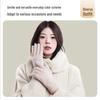 Fapai Women's Winter Wool Knit Gloves