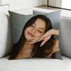 Emilia MMernes PrettyY  Square DoubleSided printed Pillow Case Bedroom Bedside Pillow Sofa Cushion Cover Gift