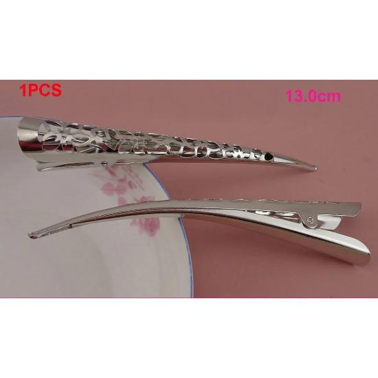 

13.0см Великі Металеві Затискачі-Дзьоби для жіночого філігранного квітучого Великі Шпильки-Квіти Шпильки для волосся для перукарського салону