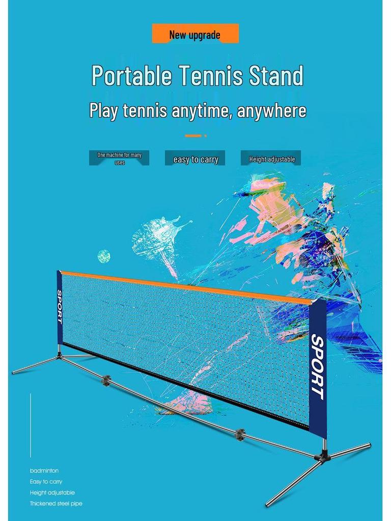 Luspeed Portable Badminton & Tennis Net Stand