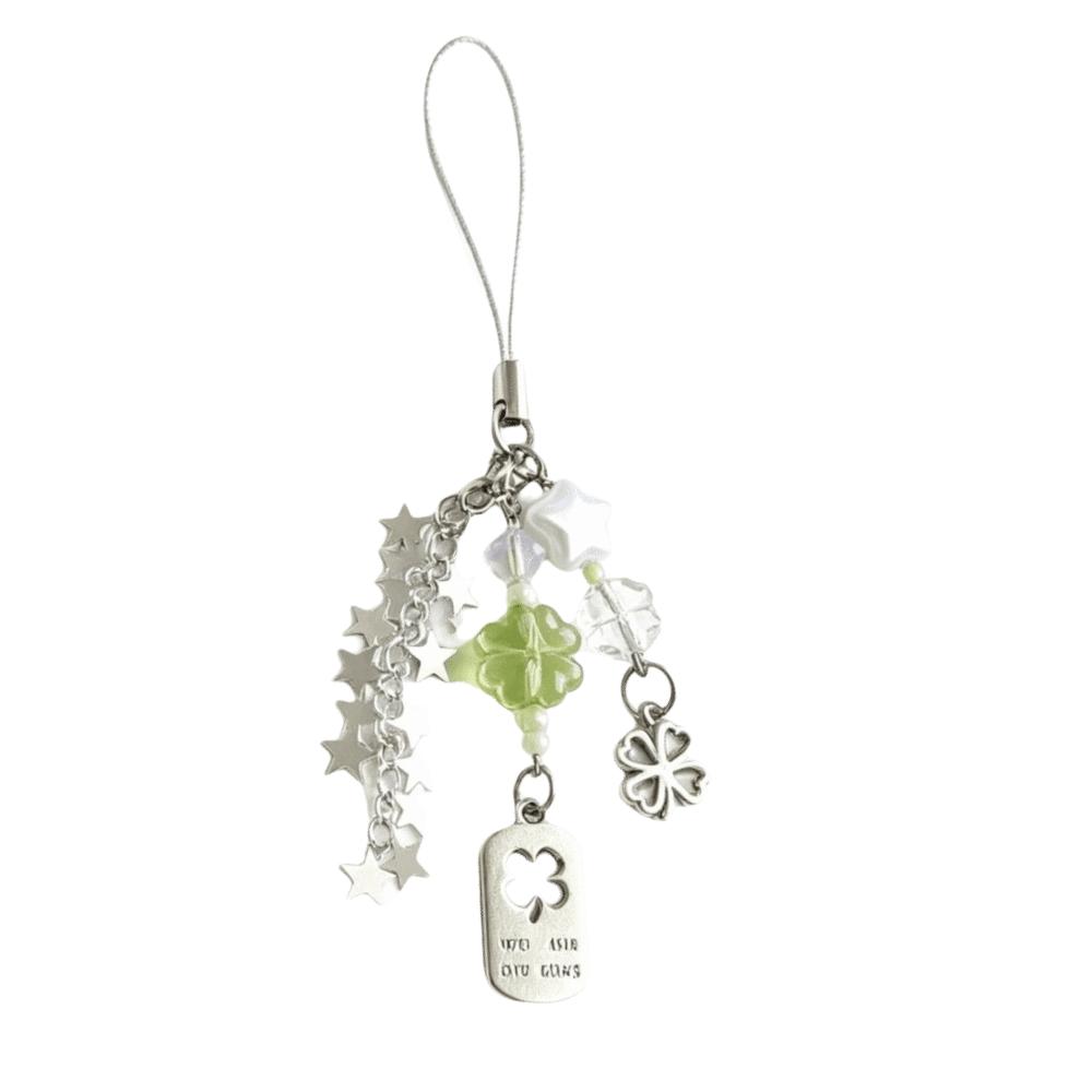 Acrylic Phone Charm Pendant Star Lanyard Chain Accessory INS Hanging Pendant Gift Hanging Rope