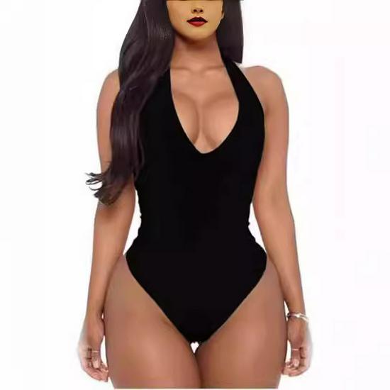 

2024 Европейский и американский стиль Сексуальный боди-комбинезон без рукавов с открытой спиной Medium