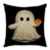 Pumpkin Ghost Print Pillowcase Halloween Decorations Couch Cushion Cover Home Decor Pillow Cover Cojines Decorativos Para Sofá,