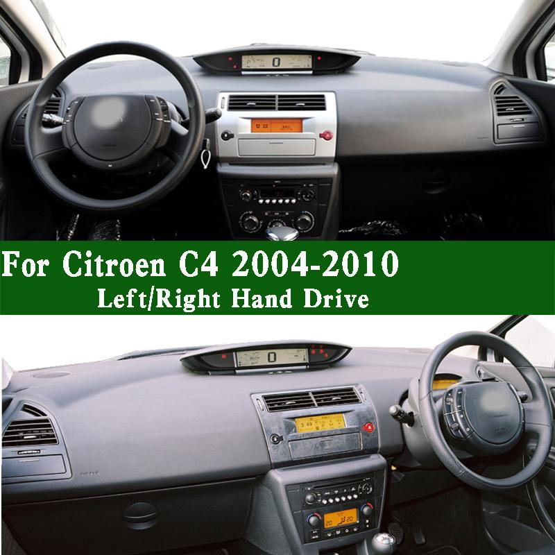 For Citroen C4 C-Triomphe 2004-2010 Dashmat Dashboard Cover Trument Panel Sunscreen Pad Dash Mat Anti-Dirt Proof Ornaments