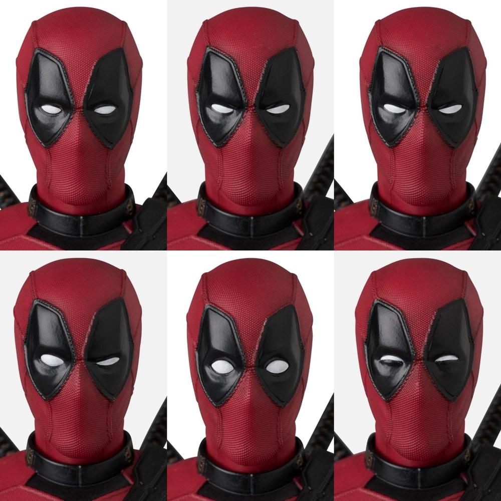 MEDICOM TOY MAFEX Deadpool and Wolverine Ver. Action Figure No.284 160mm Painted with Accessories