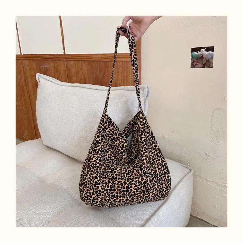 New Commuter Versatile Large Capacity Leopard Print Tote Bag