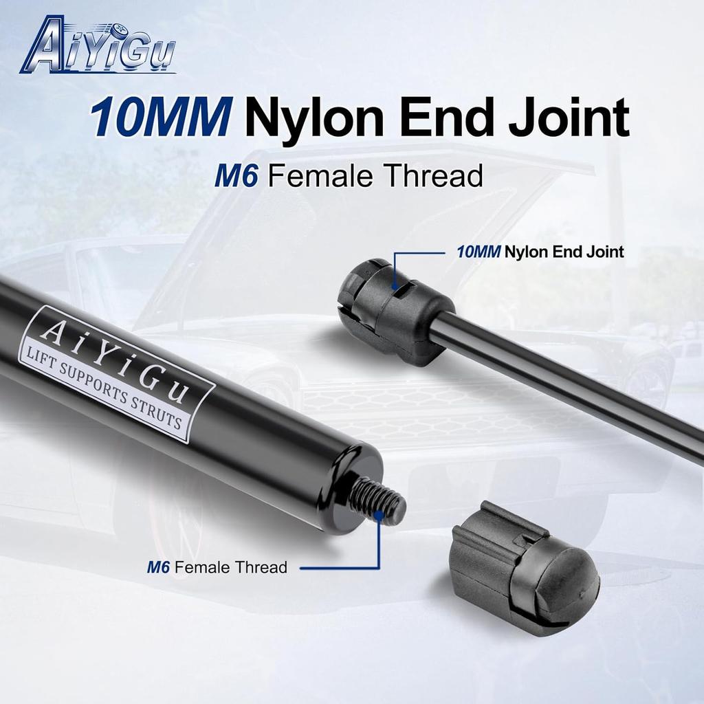 Front Hood Struts Shocks Lift Supports Gas Springs Compatible With 2017 2018 Ford F250 F350 Super Duty, Pack Of 2 PCS Replaces PM3986 4B-965360