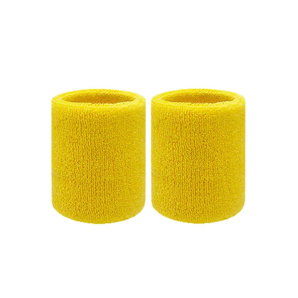 Aolikes 1 Pair Towel Sports Wristbands Tennis Sweat Bands Wrist Guard For Basketball Volleyball Padel Fitness Sweatbands Wrap