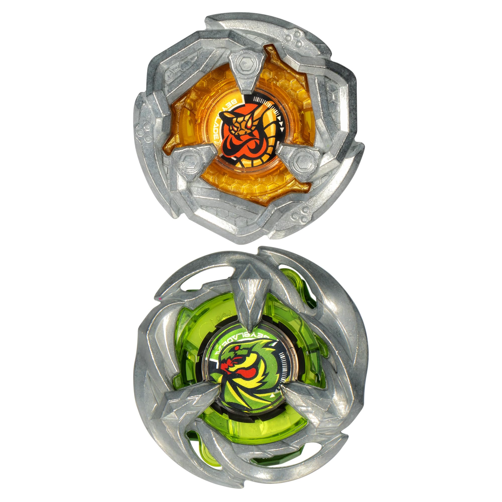 

Beyblade X Gale Wyvern Tail Viper Подвійний Набір з 2 Дзиґ Запуск Дзиґ Іграшка для Хлопчиків та Дівчаток Віком 8+ 5-80GB & 3-80HN Обертання вправо -
