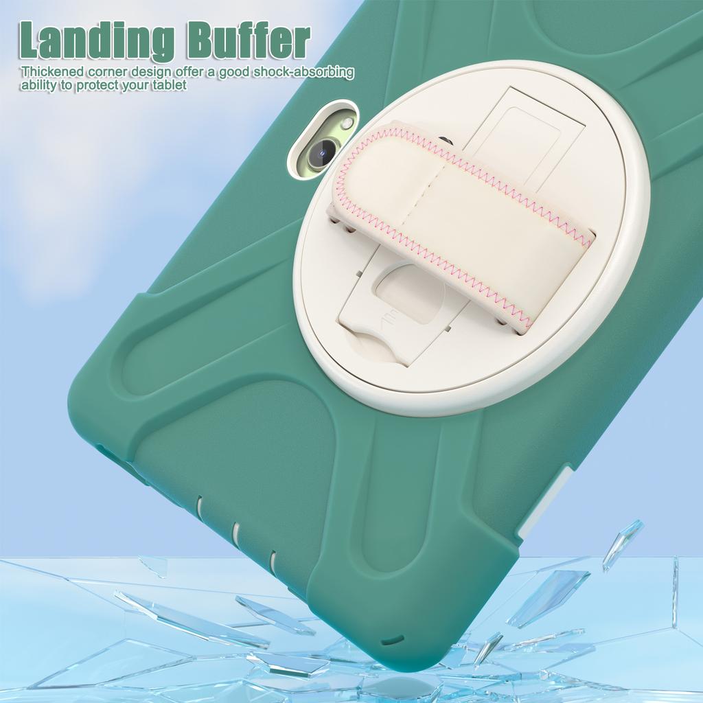 For Samsung Galaxy Tab Active5 Pro X350/X356B/Active Pro T540/T545/T547/Active4 Pro T630/T636 Kickstand Case Cover with Shoulder Strap