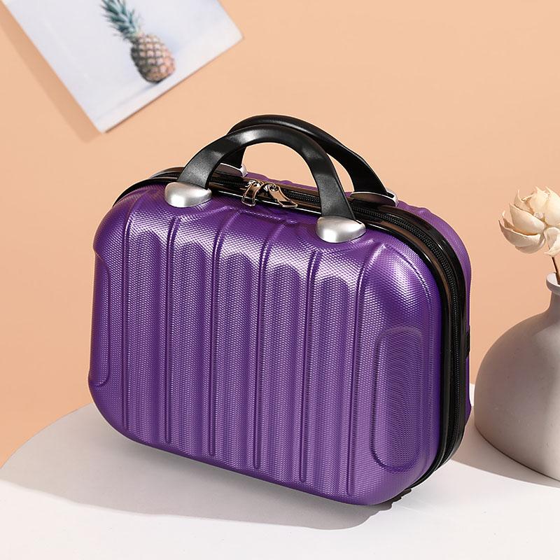 Korean Version of the Portable Cosmetic Case Small Suitcase 14 Inch Lightweight Ins Multifunctional Travel Storage Cosmetic Case