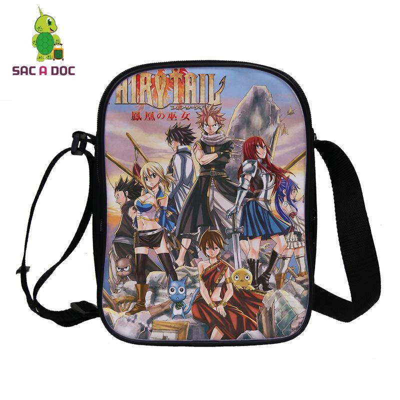 Anime Goblin Tail Peripheral 3D Full Color Printed Shoulder Bag Teen Student Crossbody Bag