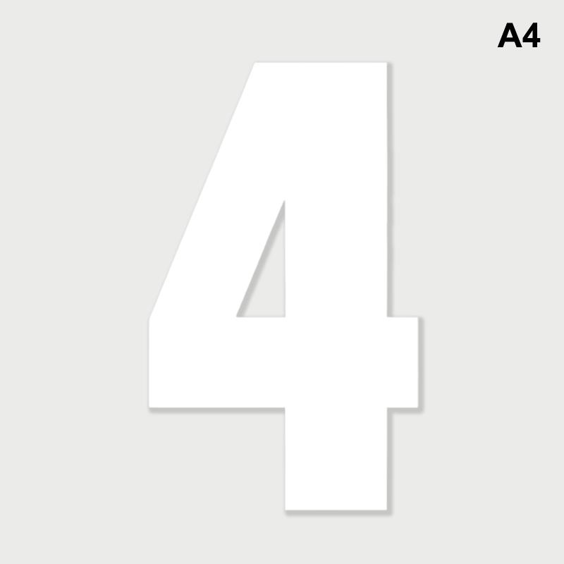 Trash Can Dustbin Number Sticker Self Adhesive Wheelie Bin Stickers Garage Decals Diy Free Combination Weatherproof