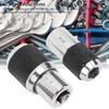 2Pcs Tap Socket Set Tap Sockets 3/8 Drive Adjustable Socket Set Adapter 6‑1/4in 1/4in‑1/2in for Reamers Screw Extractors
