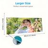 Floral Dream Large Size Mouse Pad Large Gaming Table Cushion Nonslip Laptop Tablet Big Mousepad Xxl Mat Mini Pc Playmat With Lock Edge