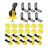Press-on Tile Level System Kit Leveler Adjuster Kit Tile Laying Fixed Tool Tile Leveling Tool Tile Installation Tool Kit