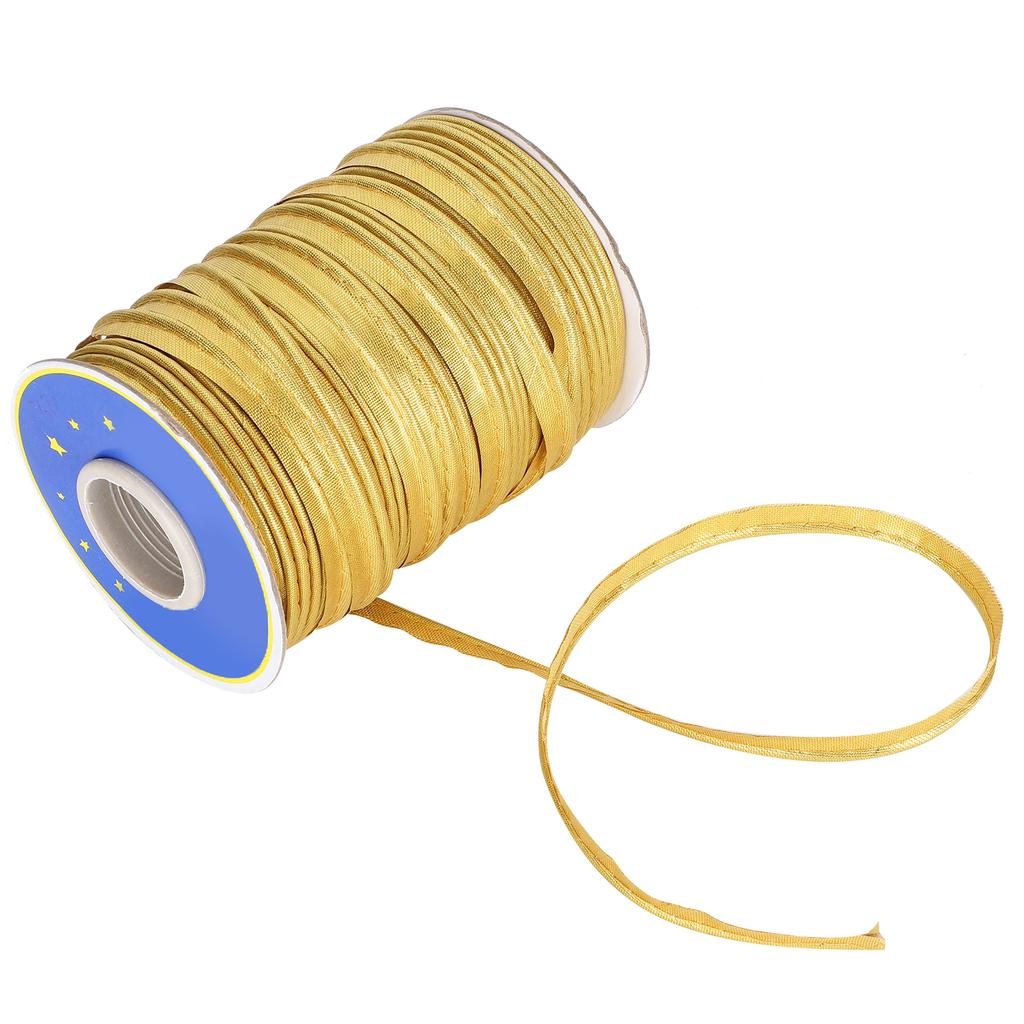 70yd Crafts Edging Braid Piping Bias Tape Trims 1cm Width for Sewing Seaming Binding Stitching