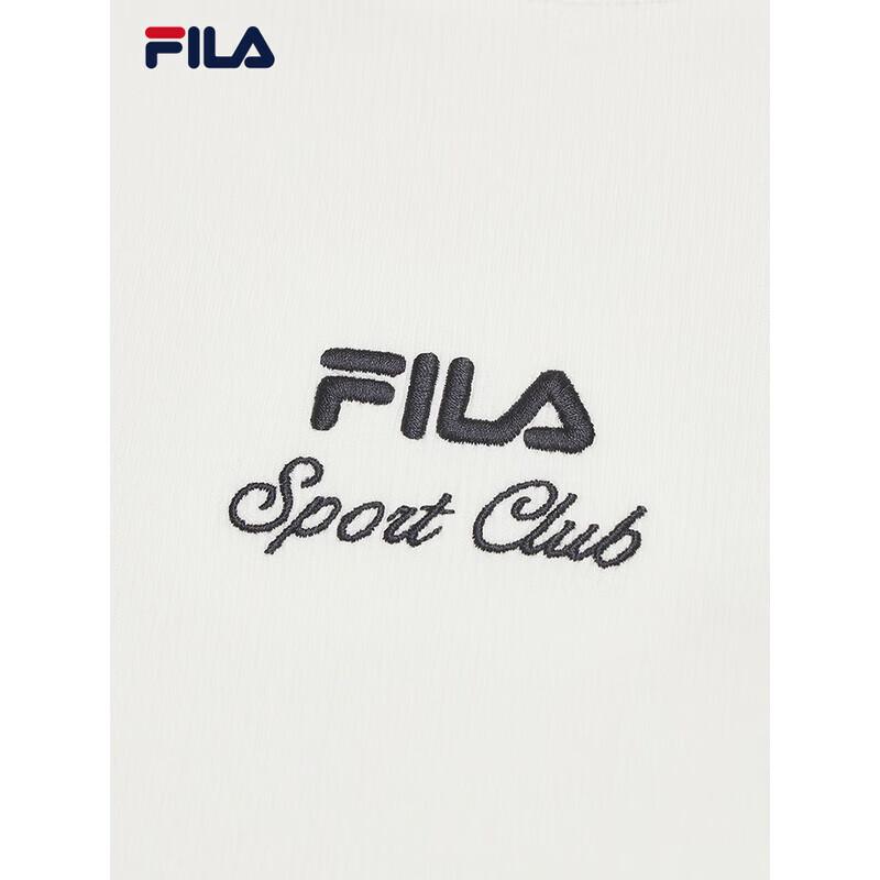 Fila Women's Slim Fit Knitted Short Sleeve T-shirt