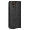 For Samsung Galaxy Xcover7 Wallet Case PU Leather Stand Retro Phone Cover