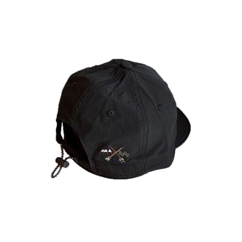 Outdoor Baseball Cap With Sun Protection And Breathable Polyester For Summer Casual Wear