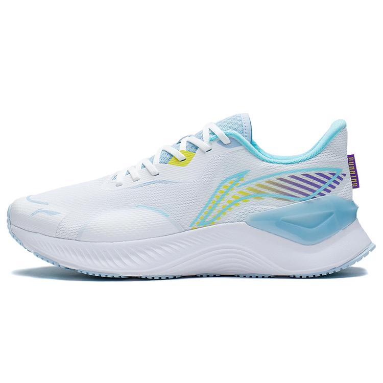 

New LINING YueYing 1.0 Running Shoes Men Low Top White/Blue ARHS027-4 41