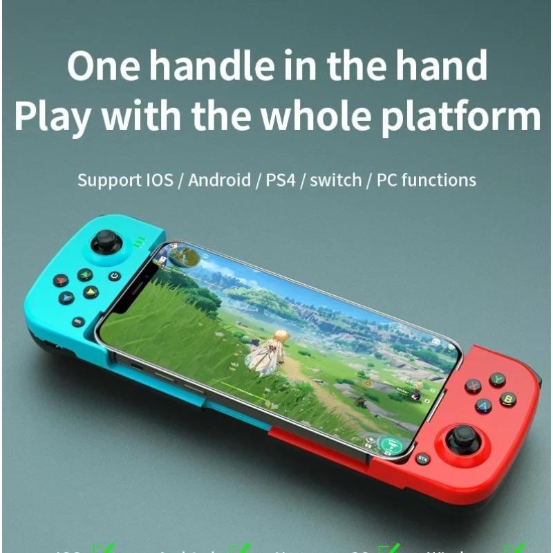 Wireless Stretchable Game Controller Bluetooth 5.0 Mobile Phone Gamepad Controller for Samsung Huawei Xiaomi Android IOS